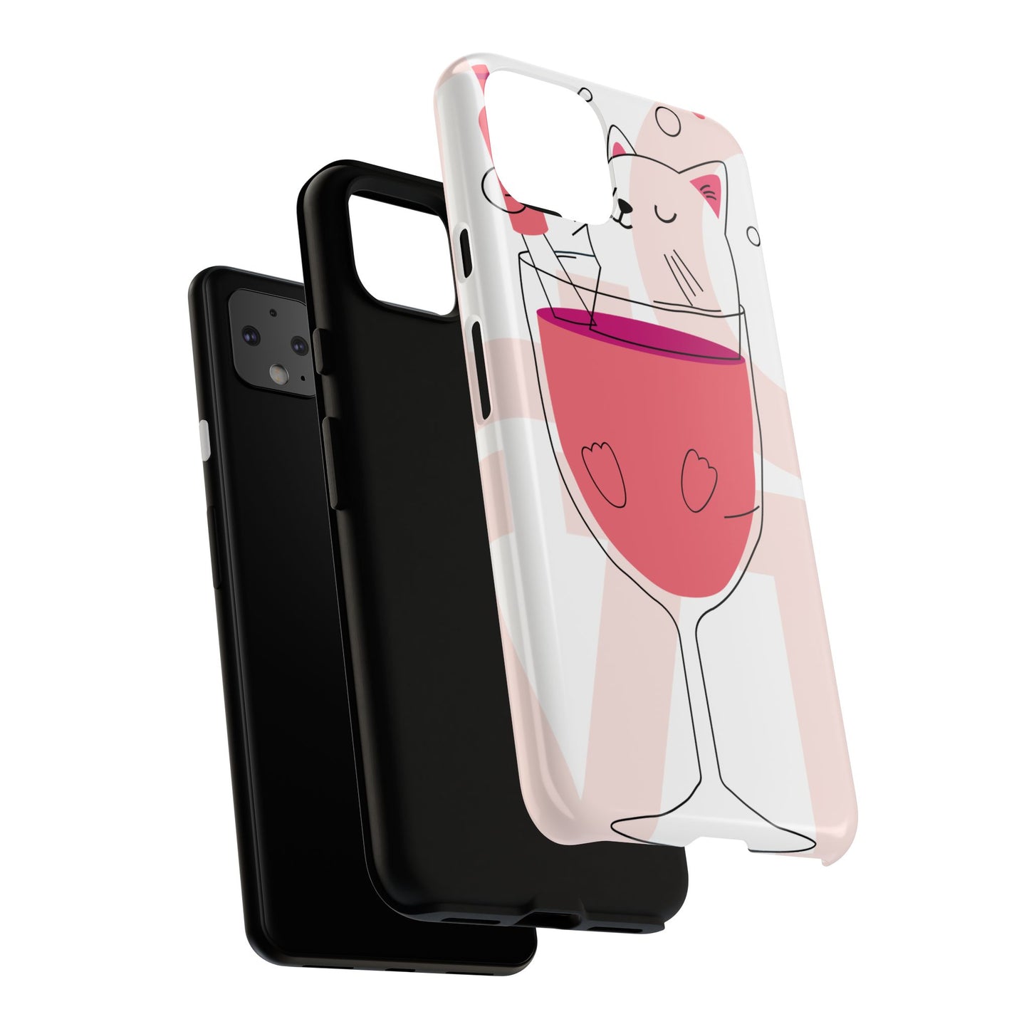 Thank You Love Phone Case, Cute Phone Cover, Gift for Friends, Customizable Phone Case, Valentine’s Day Gift, Stylish Tech Accessory