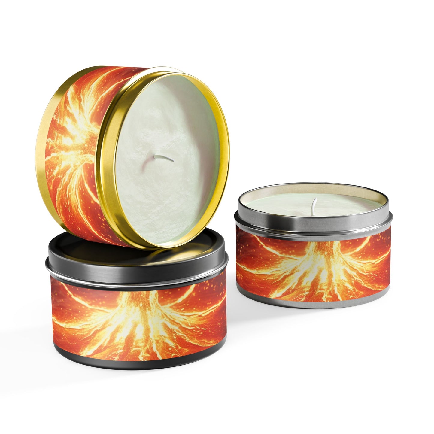 Stylish Tin Candles - Eco-Friendly Home Decor, Relaxing Aromatherapy, Gifts for Any Occasion, Candle Lovers, Minimalist Design