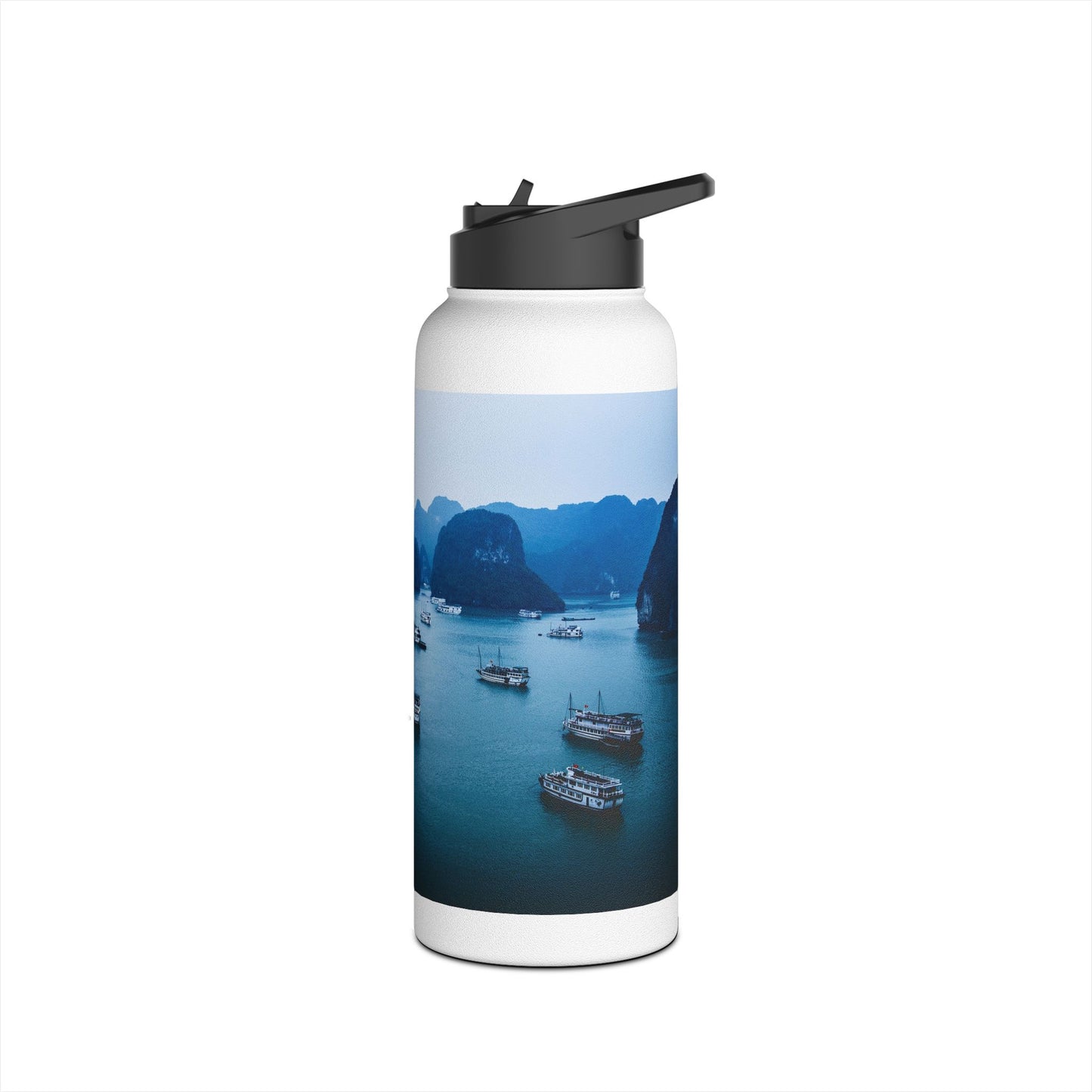 Scenic Stainless Steel Water Bottle, Eco-Friendly Hydration, Outdoor Gear, Gift for Travelers, Adventure Companion, Summer Essentials
