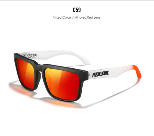 Square Outdoor Polarized Sunglasses Classic All-match Men's And Women's Sunglasses
