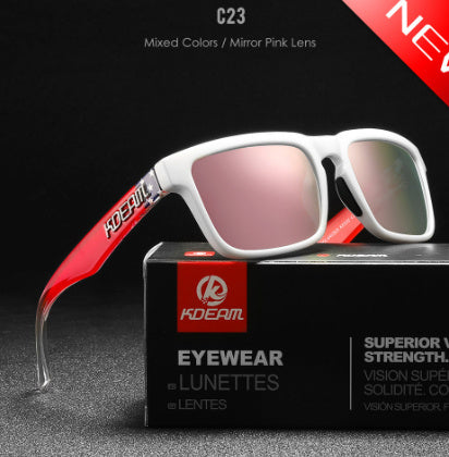 Square Outdoor Polarized Sunglasses Classic All-match Men's And Women's Sunglasses