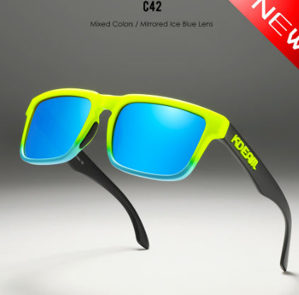 Square Outdoor Polarized Sunglasses Classic All-match Men's And Women's Sunglasses