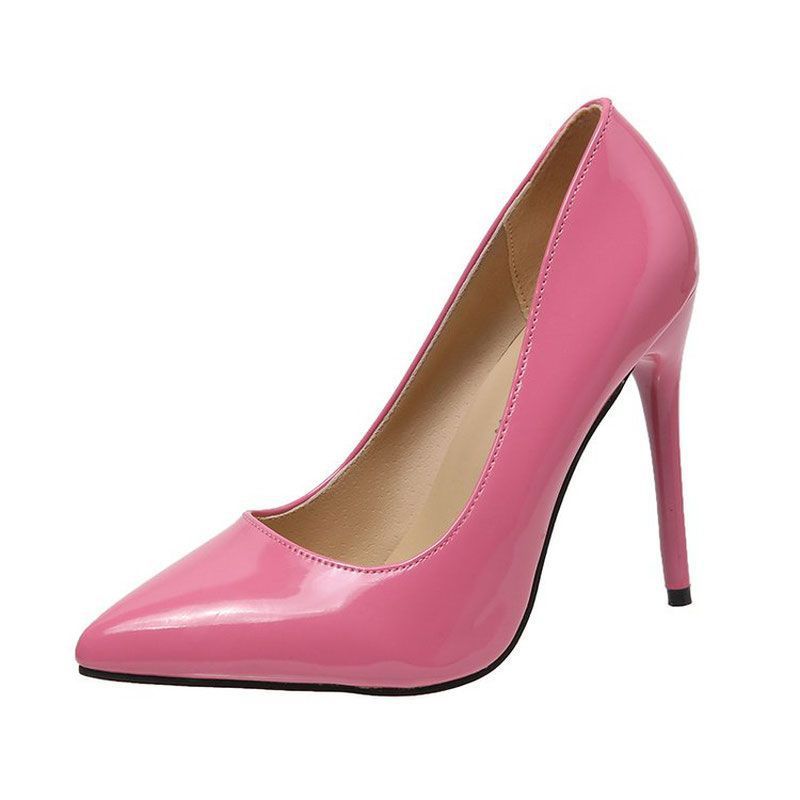 Shoes Outer WearHigh Heels Sexy Stiletto Heel Fruit Color