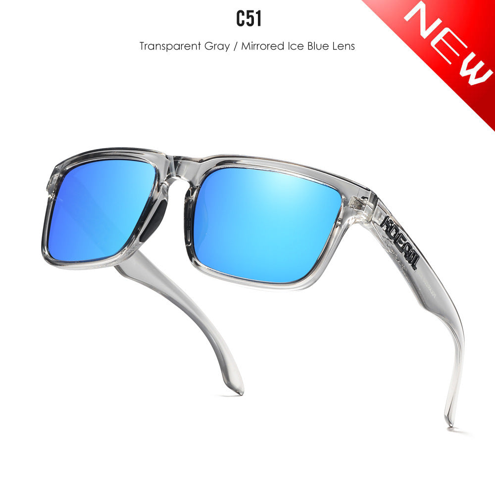 Square Outdoor Polarized Sunglasses Classic All-match Men's And Women's Sunglasses