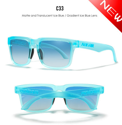 Square Outdoor Polarized Sunglasses Classic All-match Men's And Women's Sunglasses
