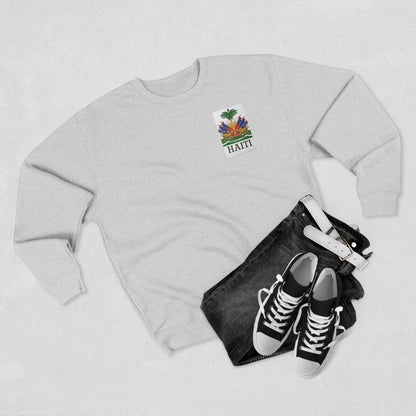 Haitian Culture Crewneck Sweatshirt | Unisex Sweatshirt | Comfort Wear | Gift for Travelers, Summer Vibes, Colorful Attire, Cultural Pride