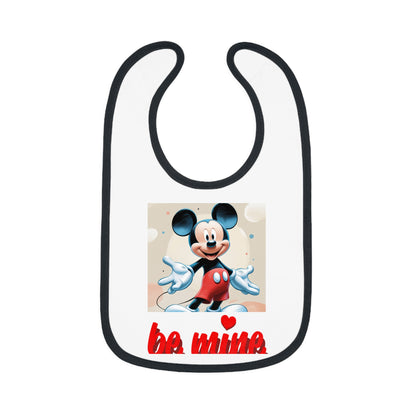 Mickey Mouse Baby Bib, Cute Baby Gifts, Infant Bibs, Disney Bibs, Baby Shower Essentials, Be Mine Bib