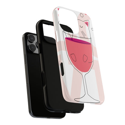 Thank You Love Phone Case, Cute Phone Cover, Gift for Friends, Customizable Phone Case, Valentine’s Day Gift, Stylish Tech Accessory