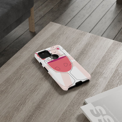 Thank You Love Phone Case, Cute Phone Cover, Gift for Friends, Customizable Phone Case, Valentine’s Day Gift, Stylish Tech Accessory