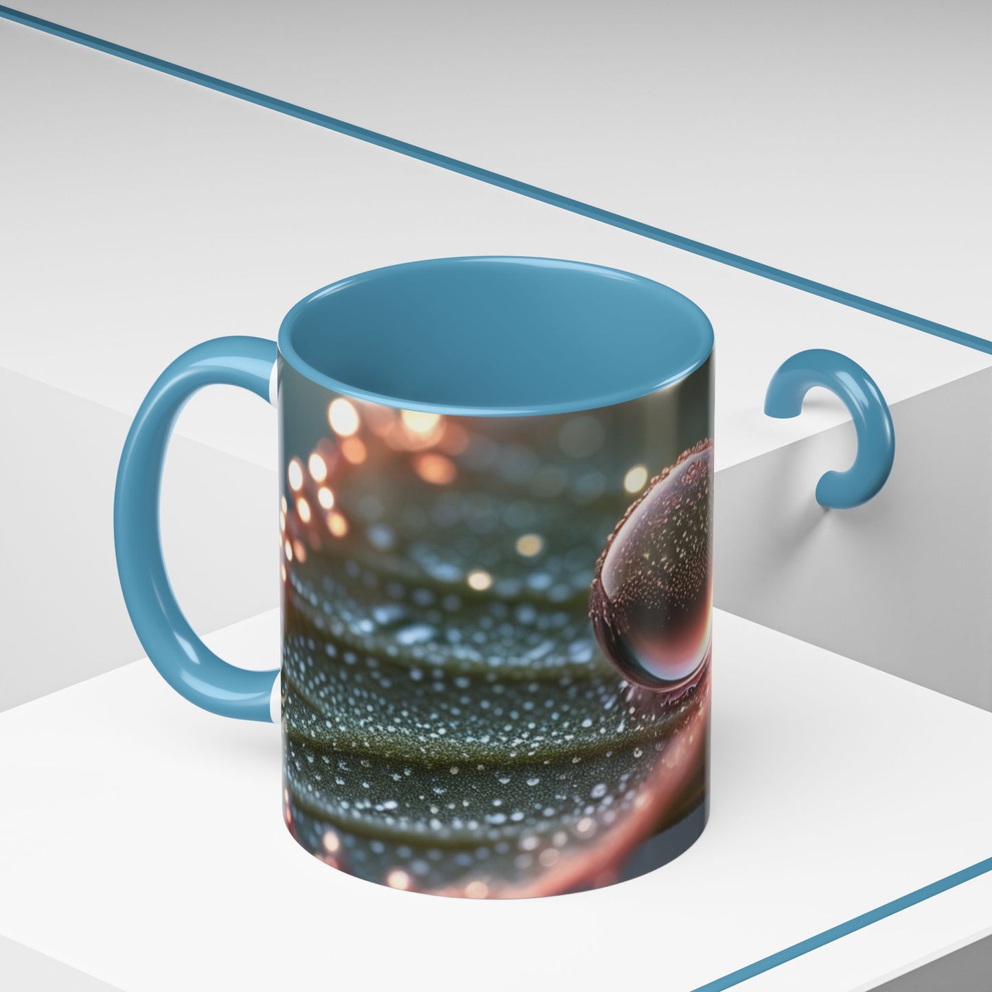 Nature-Inspired Accent Coffee Mug | Perfect for Nature Lovers, Unique Gift for Holidays, Home Decor, Office Coffee Mug