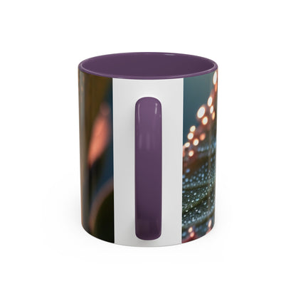 Nature-Inspired Accent Coffee Mug | Perfect for Nature Lovers, Unique Gift for Holidays, Home Decor, Office Coffee Mug