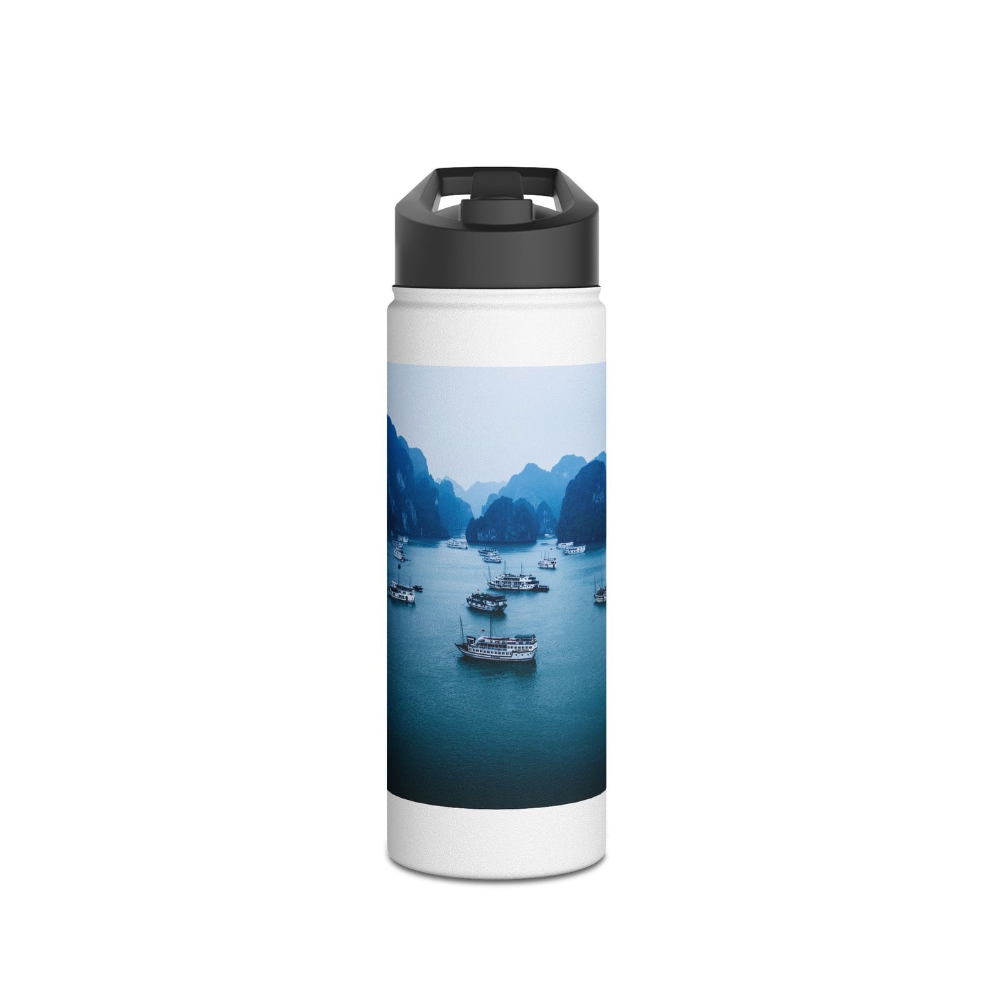 Scenic Stainless Steel Water Bottle, Eco-Friendly Hydration, Outdoor Gear, Gift for Travelers, Adventure Companion, Summer Essentials