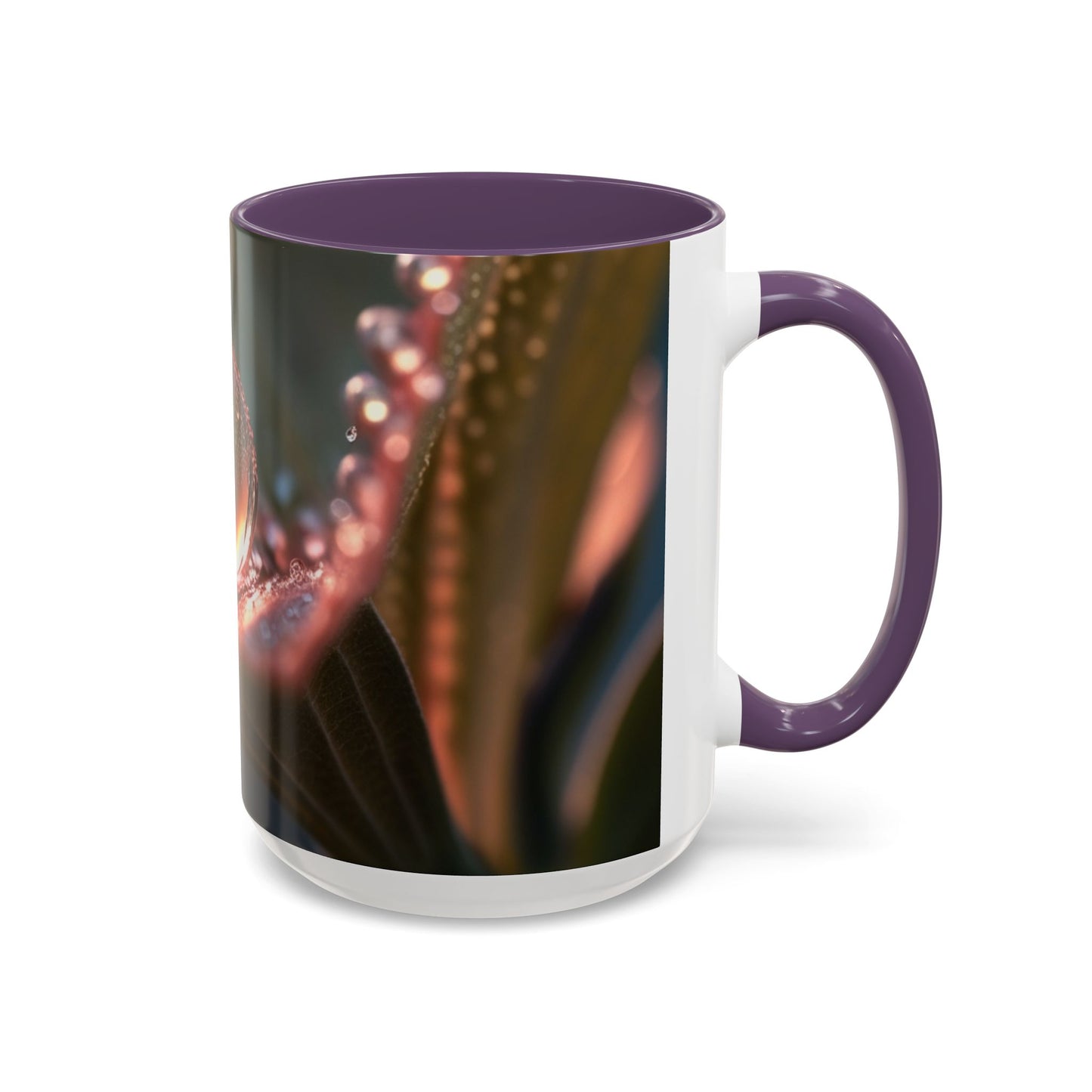 Nature-Inspired Accent Coffee Mug | Perfect for Nature Lovers, Unique Gift for Holidays, Home Decor, Office Coffee Mug