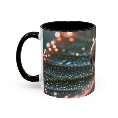 Nature-Inspired Accent Coffee Mug | Perfect for Nature Lovers, Unique Gift for Holidays, Home Decor, Office Coffee Mug