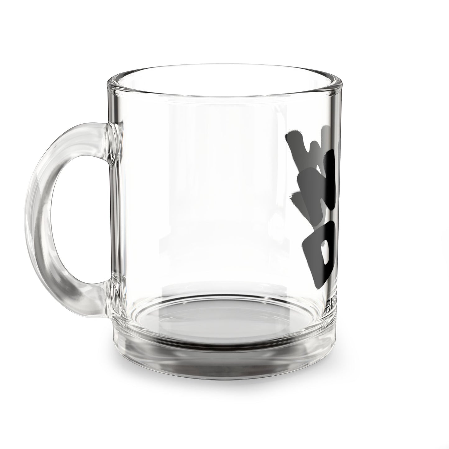Motivational Glass Mug - 10oz, Perfect for Gifts, Home Office, Coffee Lovers, Daily Inspiration, New Day