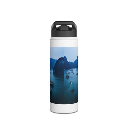 Scenic Stainless Steel Water Bottle, Eco-Friendly Hydration, Outdoor Gear, Gift for Travelers, Adventure Companion, Summer Essentials
