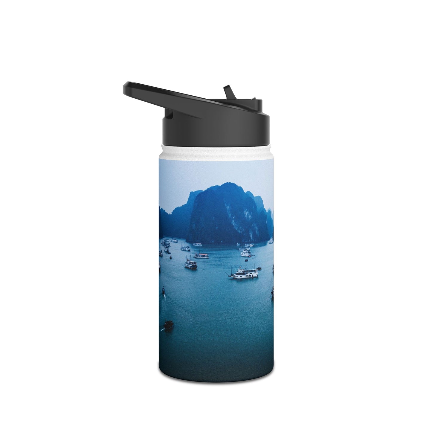 Scenic Stainless Steel Water Bottle, Eco-Friendly Hydration, Outdoor Gear, Gift for Travelers, Adventure Companion, Summer Essentials