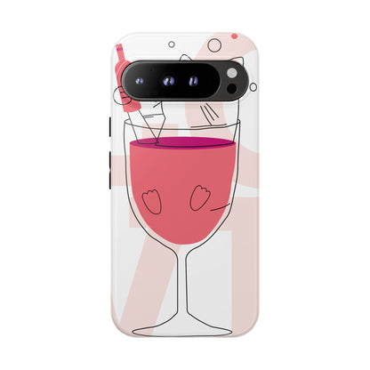 Thank You Love Phone Case, Cute Phone Cover, Gift for Friends, Customizable Phone Case, Valentine’s Day Gift, Stylish Tech Accessory