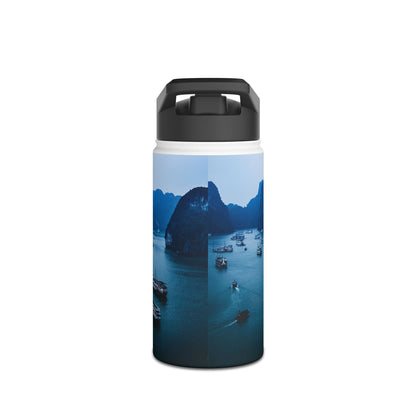 Scenic Stainless Steel Water Bottle, Eco-Friendly Hydration, Outdoor Gear, Gift for Travelers, Adventure Companion, Summer Essentials