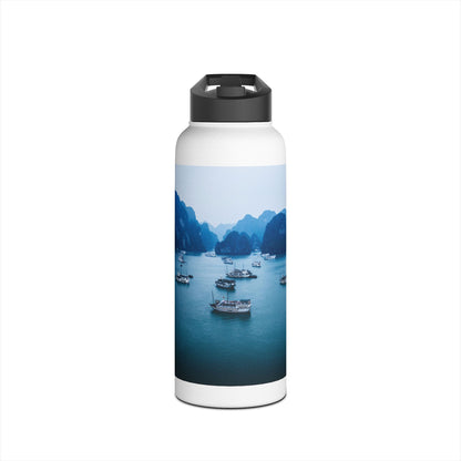 Scenic Stainless Steel Water Bottle, Eco-Friendly Hydration, Outdoor Gear, Gift for Travelers, Adventure Companion, Summer Essentials