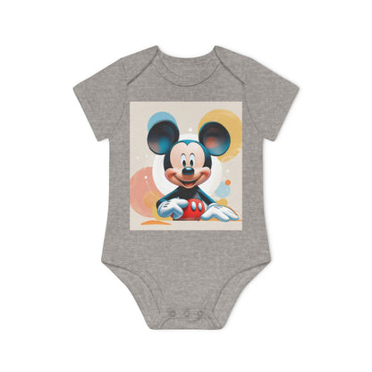 Minnie Mouse Celebration Bodysuit | Cute Baby Outfit, Infant Gift, Organic Cotton, Birthday, Baby Shower, Cute Costume