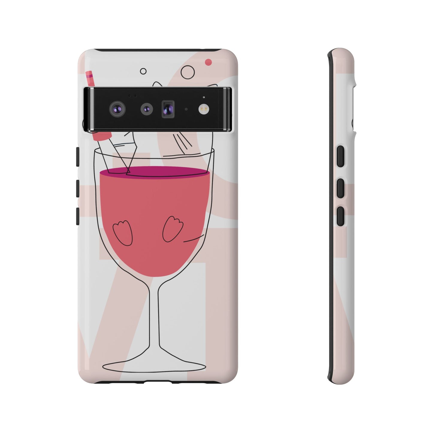 Thank You Love Phone Case, Cute Phone Cover, Gift for Friends, Customizable Phone Case, Valentine’s Day Gift, Stylish Tech Accessory
