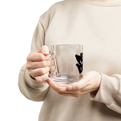 Motivational Glass Mug - 10oz, Perfect for Gifts, Home Office, Coffee Lovers, Daily Inspiration, New Day