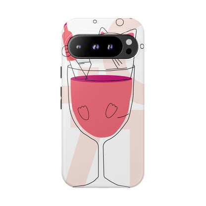 Thank You Love Phone Case, Cute Phone Cover, Gift for Friends, Customizable Phone Case, Valentine’s Day Gift, Stylish Tech Accessory