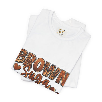 Brown Sugar Babe T-Shirt | Fun and Stylish Tee for Fashion Lovers | Great for Casual Outfits, Summer Events, Gift Ideas, & Celebrations