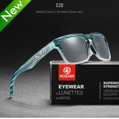 Square Outdoor Polarized Sunglasses Classic All-match Men's And Women's Sunglasses