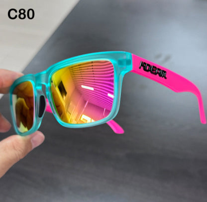 Square Outdoor Polarized Sunglasses Classic All-match Men's And Women's Sunglasses
