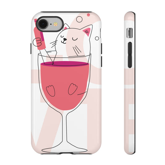 Thank You Love Phone Case, Cute Phone Cover, Gift for Friends, Customizable Phone Case, Valentine’s Day Gift, Stylish Tech Accessory