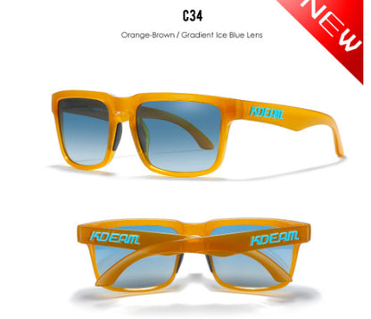 Square Outdoor Polarized Sunglasses Classic All-match Men's And Women's Sunglasses