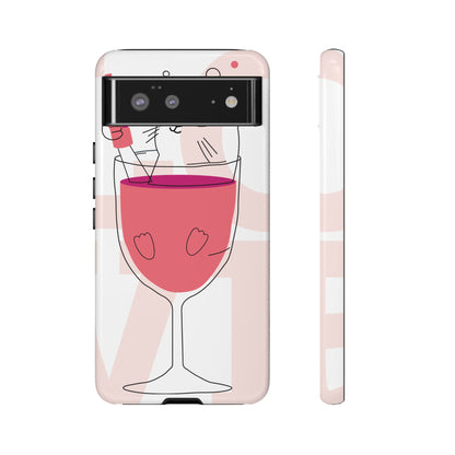 Thank You Love Phone Case, Cute Phone Cover, Gift for Friends, Customizable Phone Case, Valentine’s Day Gift, Stylish Tech Accessory
