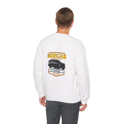 Guscar Transportation Crewneck Sweatshirt - Cozy Unisex Sweater, Casual Wear, Gift Idea, Unique Apparel, Automotive Style