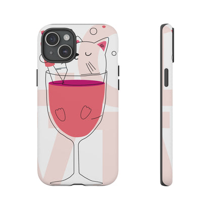 Thank You Love Phone Case, Cute Phone Cover, Gift for Friends, Customizable Phone Case, Valentine’s Day Gift, Stylish Tech Accessory
