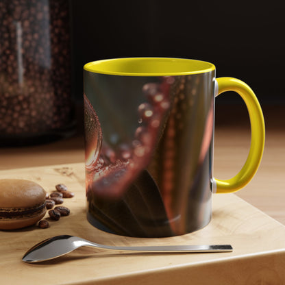 Nature-Inspired Accent Coffee Mug | Perfect for Nature Lovers, Unique Gift for Holidays, Home Decor, Office Coffee Mug