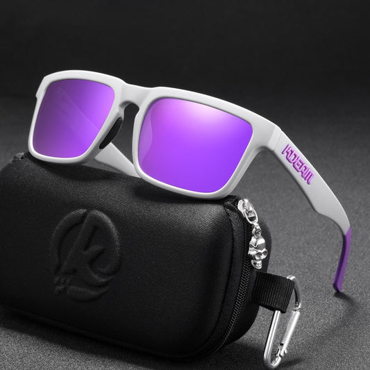 Square Outdoor Polarized Sunglasses Classic All-match Men's And Women's Sunglasses