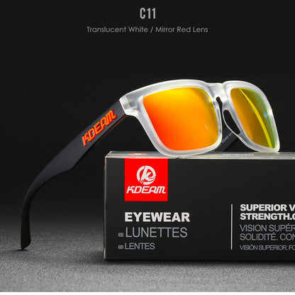 Square Outdoor Polarized Sunglasses Classic All-match Men's And Women's Sunglasses