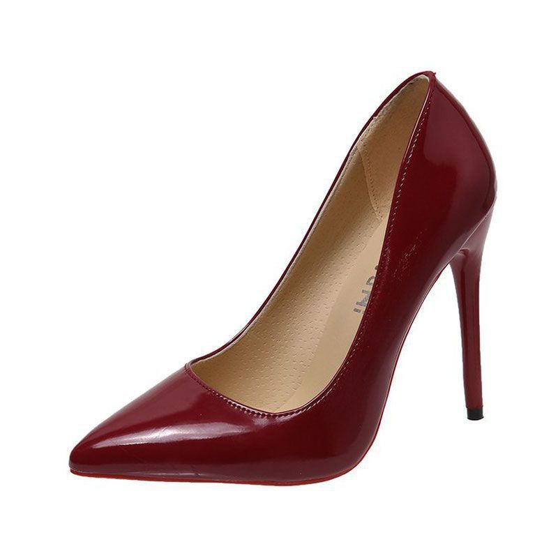 Shoes Outer WearHigh Heels Sexy Stiletto Heel Fruit Color