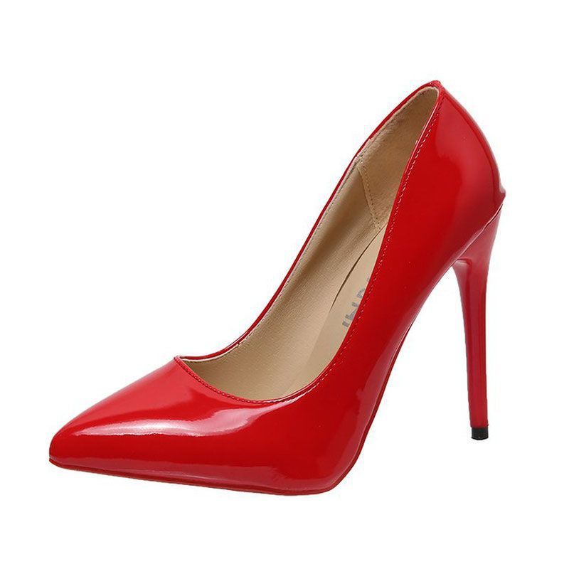 Shoes Outer WearHigh Heels Sexy Stiletto Heel Fruit Color